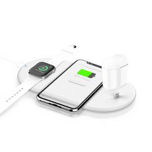 Cargador Tres en Uno para Reloj Modelo S8, Compatible con Teléfonos y Auriculares, Carga Inalámbrica y Rápida - Product Image 1
