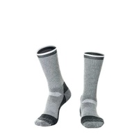 Chaussettes de sport pour hommes de haute qualité, respirantes, anti-humidité, antibactériennes, en laine mérinos, personnalisées
