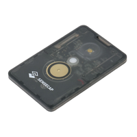 JQJ Sensecap T1000 E Meshtastic Development Board Tracker IP65 Sensor Gerak Penentuan Posisi Dalam & Luar Ruangan Model LR1110nRF52840