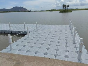 Giá Rẻ HDPE Nhựa Modular Phao Nổi Thuyền Dock Nổi Dock Nổi Cube Bến Tàu - Product Image 2