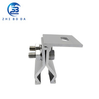 Pince de fixation antirouille pour panneau solaire, moulée avec précision, pour accessoires solaires résidentiels et commerciaux, système de fixation sur toit