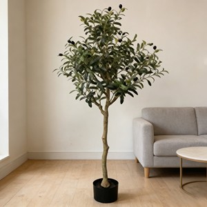 Árboles de Olivo Artificiales de Plástico para Uso en Interiores/Exteriores, Decoración para Bodas y Navidad, Fácil Montaje - Product Image 3