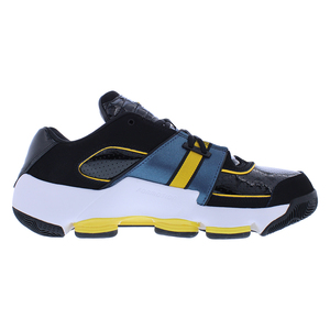 ADIDAS Agent Gil restomod unisex สำหรับฟิตเนสและการฝึกข้ามแกนรองเท้าสีดำ/ทองหนา/เหล็กมหัศจรรย์-100% ของแท้ - Product Image 1