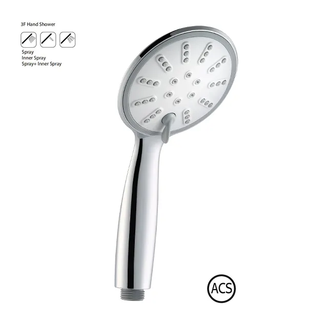 Chuveiro 3 Função Luxury Bathroom Shower Faucet com Body Jet Hot Sale com certificado ACS