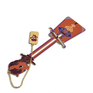 Instruments Outlook Character Creative Metal Gold Color UV Printing Custom Design <b>Bookmark</b> - Product Image 6