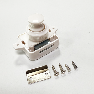 Trắng 26Mm Camper Đẩy Khóa Ngăn Kéo Chốt Nút Khóa Cho <span class=keywords><strong>Caravan</strong></span> Động Cơ Biển Tủ-Cho Lưu Trữ An Toàn - Product Image 4