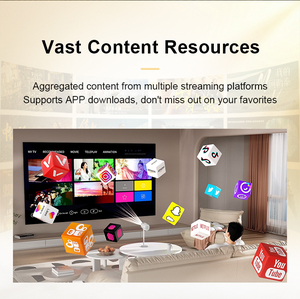 Máy chiếu video nhà máy 4k <span class=keywords><strong>Mini</strong></span> rạp hát tại gia TS-5 Màn chiếu máy chiếu thông minh Android <span class=keywords><strong>Mini</strong></span> 4k - Product Image 4