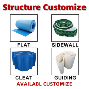 Sabuk Konveyor PVC Hijau Industri untuk Pertanian - Product Image 4