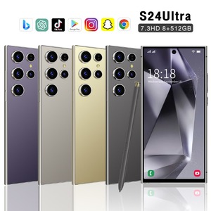 Tout-en-un <span class=keywords><strong>5G</strong></span> S24ultra Smartphone 7.3 pouces grand écran Octo Core CPU 108MP caméra arrière français espagnol stylo intégré téléphone réel - Product Image 4