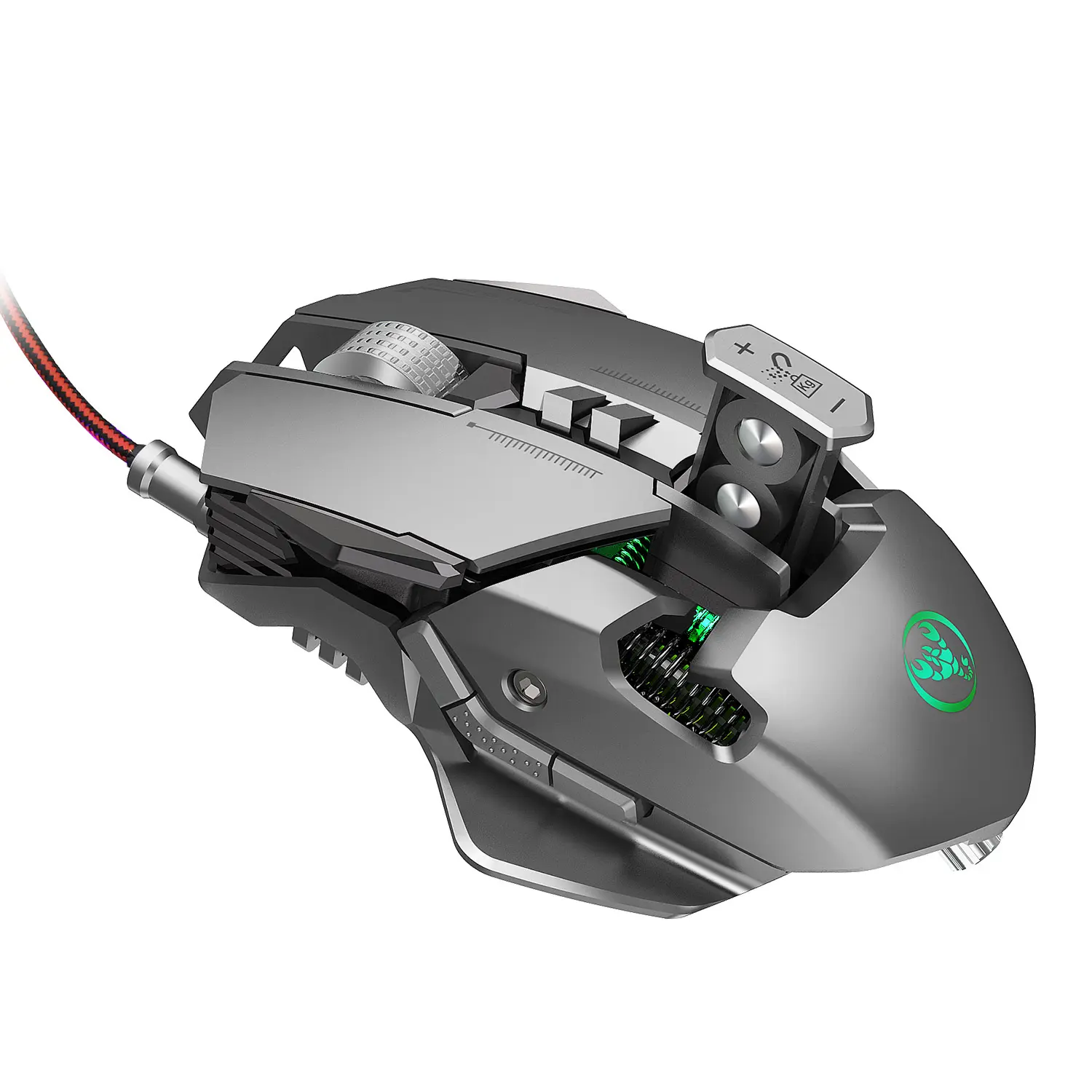 Ancreu J800 Mouse Gaming 7 Kunci Penuh, Mouse Pemrograman Makro Dapat Disesuaikan, Ancreu HXSJ Merek 100%, Mouse Gaming Baru