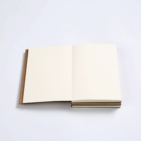 Cahier d'exercices de dessin animé personnalisé pour étudiants, en gros, pas cher, noir, marron, a5