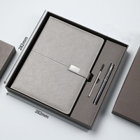 Vente en gros de cadeaux de luxe promotionnels, carnet de notes cadeau d'affaires tasse thermos, coffret cadeau personnalisable avec stylo et bouteille