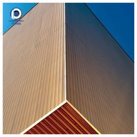Panel de Fachada de Aluminio Moderno con Recubrimiento de PVDF Duradero para Proyectos de Edificios Comerciales