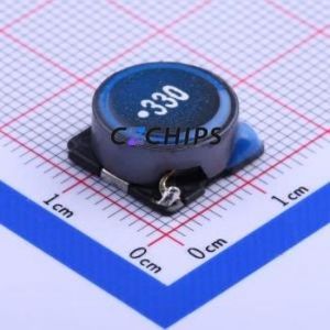 ตัวเหนี่ยวนำไฟฟ้าแบบ SMD รุ่น SMDRS1255-330N ขนาด 12.5x12.5 มม. (ค่าความเหนี่ยวนำ: 33uH) (ความแม่นยำ: 30%) (กระแสไฟฟ้าที่กำหนด: 1.9A) - Product Image 1