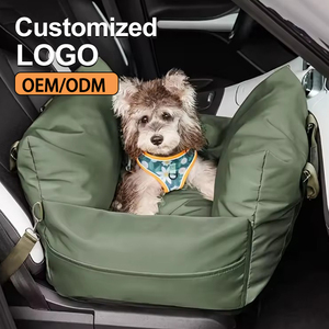 Wasserdichter Umweltfreundlicher Moderner Hunde-Autositz Reise-Hundebett für Kleine und Mittlere Hunde Welpen Abnehmbar und Waschbar Haustierzubehör - Product Image 1