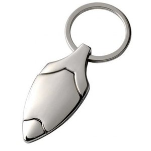 Portachiavi Cromato con Design Metallico e Finitura Elegante per Chiavi e Borse - Product Image 1