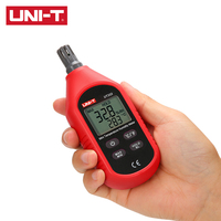 UT333 UT333BT UNI-T Mini Termómetro Higrómetro Digital LCD con Modo MAX/MIN, Botón Inteligente y Batería