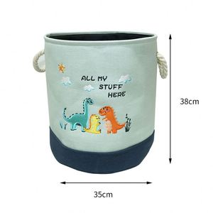 Dirty Clothes <b>Basket</b> Lion Giraffe Child Toys Cartoon Hamper <b>Foldable</b> Home Storage Appliances - Product Image 2