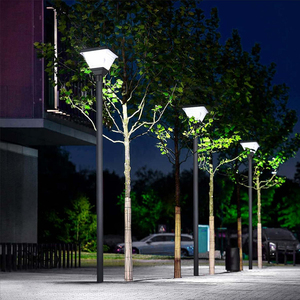 Modern 20W IP65 Waterproof LED Aluminum <b>Solar</b> Courtyard <b>Light</b> Landscape Garden <b>Lights</b> for Outdoor <b>Solar</b> Power LED Parking Yard - Product Image 1