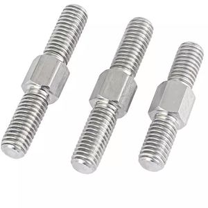 <span class=keywords><strong>Tornillo</strong></span> Bidireccional de Acero Inoxidable, Hexagonal, de Doble Cabeza, <span class=keywords><strong>Rosca</strong></span> Positiva y Negativa, <span class=keywords><strong>Izquierda</strong></span>/Derecha, <span class=keywords><strong>M6</strong></span> M8 M10-M16, Métrico - Product Image 1