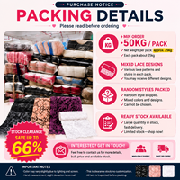 Déstockage en gros : Dentelle élastique extensible de 20 cm, tissu de dentelle mélangée pour lingerie, sous-vêtements, soutien-gorge, culotte et accessoires vestimentaires