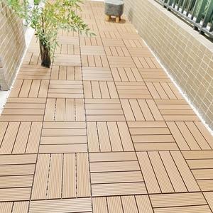 Tarima de Exterior Impermeable de WPC de Alta Calidad, Losetas de Madera Compuesta para Terraza, en Oferta - Product Image 5