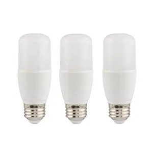 High lumen dimmable 7W equivalent to 60W halogen t led bulbs e26 e27 b22 for t shape lamp indoor led bulb