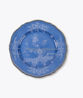 Service de table en porcelaine fine de qualité supérieure, imprimé de roses vintage européennes, pour les événements de mariage