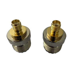 Adaptador de Cobre SMA/UHF-KK, Conector Adaptador de SMA Hembra a N Hembra - Product Image 4