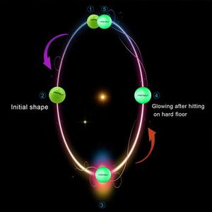 Crestgolf éclairage dans la <span class=keywords><strong>nuit</strong></span> Balles de <span class=keywords><strong>golf</strong></span> à LED Fournitures d'entraînement nocturne - Product Image 5