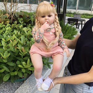 Vente en gros Reborn Boneca 24 pouces Erin fait à la main réaliste mignon réaliste bébé Reborn poupées Silicone nouveau-né <span class=keywords><strong>Bebe</strong></span> - Product Image 5