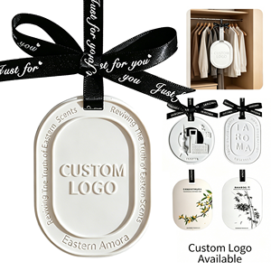 Tabletas Aromáticas de Yeso Personalizadas al por Mayor para el Hogar, Piedra de Yeso Perfumada, <span class=keywords><strong>Ambientador</strong></span> Colgante para Habitaciones y Coches, Difusor de Esencias - Product Image 1