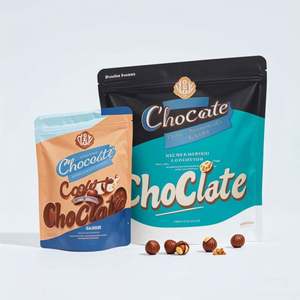 Custom Moisture-Proof DoyPack <b>Bags</b> Reseal Plastic Aluminum Foil Stand up Pouch for Almond & Cashew Nut Packaging for Sushi Jelly - Product Image 3