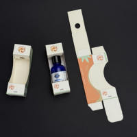 Boîte en papier personnalisée avec fenêtre pour flacon compte-gouttes 30ml 60ml Boîtes d'emballage en papier en carton pour parfum huile essentielle