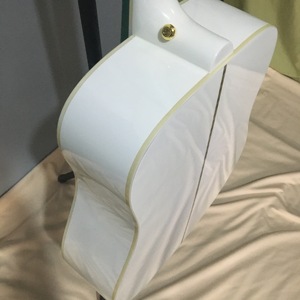Chitarra Acustica Bianca D45 da <span class=keywords><strong>41</strong></span> Pollici Fatta a Mano per Performance Professionali con Tecnologia EQ Spedizione Rapida - Product Image 4