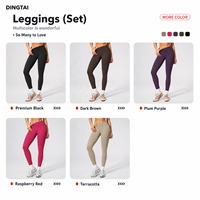 Ensemble de yoga sans couture 2 pièces : Soutien-gorge de sport dos croisé et Leggings taille haute froncés aux fesses, avec logo personnalisé, fabricant OEM d'articles de sport