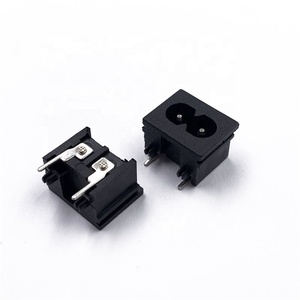 JEC IEC JR-201SF C8 Entrada de enchufe de alimentación de CA c8 enchufe de alimentación de CA conector de salida - Product Image 1