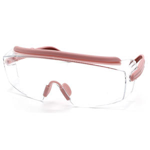 WEJUMP PC Lunettes de sécurité anti-buée anti-rayure avec branches réglables Lunettes de sécurité Au-dessus des lunettes - Product Image 3