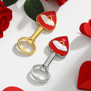 Cadeau personnalisé pour la Saint-Valentin, ouvre-bouteille en forme de cœur, ouvre-bouteille créatif, souvenir, personnalisation, fabricant - Product Image 1