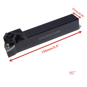 95 gradi CNC Tornio Macchina Utensile di Tornitura WWLNR/L 2525M08 Esterno Holder Turning Strumento per WNMG inserto - Product Image 4
