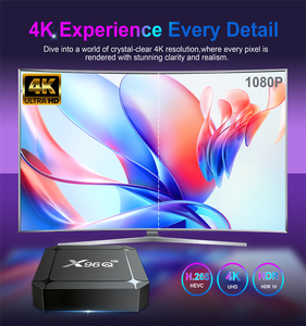 Factory X96Q RK3518 2G 16G Smart TV BOX Android 14/<span class=keywords><strong>2</strong></span>,4G 3,0G/5G WiFi6 Usb Quad Core Set-top Box para películas 4K HD Video en IP-TV - Product Image 3
