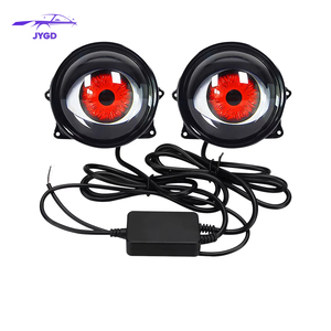 ไฟเลนส์รถยนต์แบบไดนามิก LED Devil's Eye ไฟแฟลชวงกลมแบบปีศาจ ไฟตัดหมอกแบบแฟลช ควบคุมอัจฉริยะ หลายโหมด เปลี่ยนแทนได้ - Product Image 1