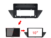 Cadre d'autoradio Android pour BMW X1 E83, autoradio Android 10 pouces, accessoires vidéo GPS, câbles, kit de montage sur tableau de bord pour navigation automobile