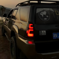 Feux arrière de voiture KGKB pour Toyota 4Runner 2003-2009, ensemble de feux arrière améliorés, clignotants LED, accessoires