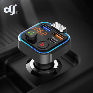 Hiệu Suất Cao QC3.0 Sạc Nhanh Xe Hơi Máy Phát FM Bộ Chuyển Đổi <span class=keywords><strong>Bluetooth</strong></span> Tự Động - Product Image 5