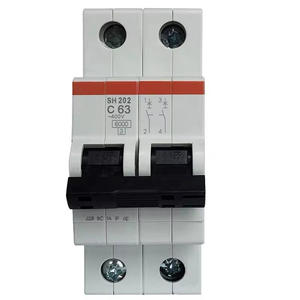 เบรกเกอร์6A 2เสาขนาดเล็กของแท้ของใหม่ SH202-C6 - Product Image 1