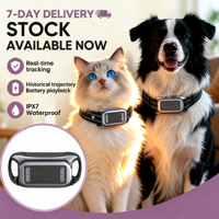 Prêt à expédier - Traceur GPS pour animaux de compagnie Bela - Étanche IPX7 - Prise en charge multilingue - Collier de suivi pour chien et chat - Livraison rapide en 7 jours