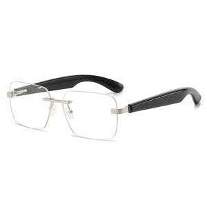Lunettes de lecture transparentes sans monture Firstsense, appel BT, musique, écouteurs ouverts, lunettes audio intelligentes, lunettes intelligentes AI pour femmes - Product Image 2