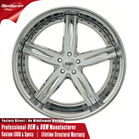 Jantes forgées Rucci ENZO 2 pièces 3 pièces 18-32 pouces 5x120 5x127 6x139.7 pour Caprice Impala Charger Escalade Tahoe Audi RS7