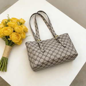 Sac à main haut de gamme pour femmes, style de créateur de luxe, sur mesure, couleur marron, avec logo original de premier ordre - Product Image 5